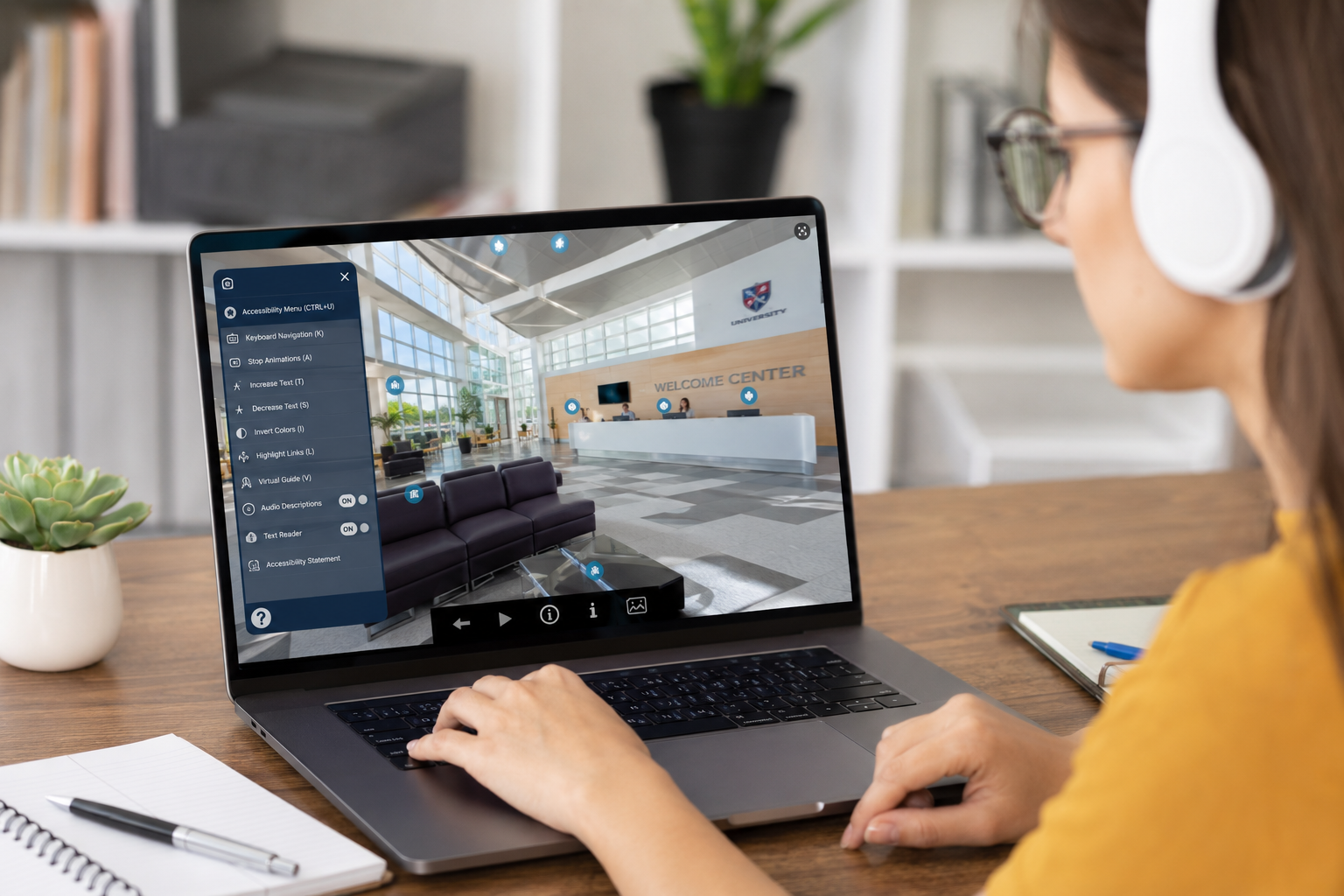 How Can Universities Audit the Accessibility of Their Virtual Campus Tours?